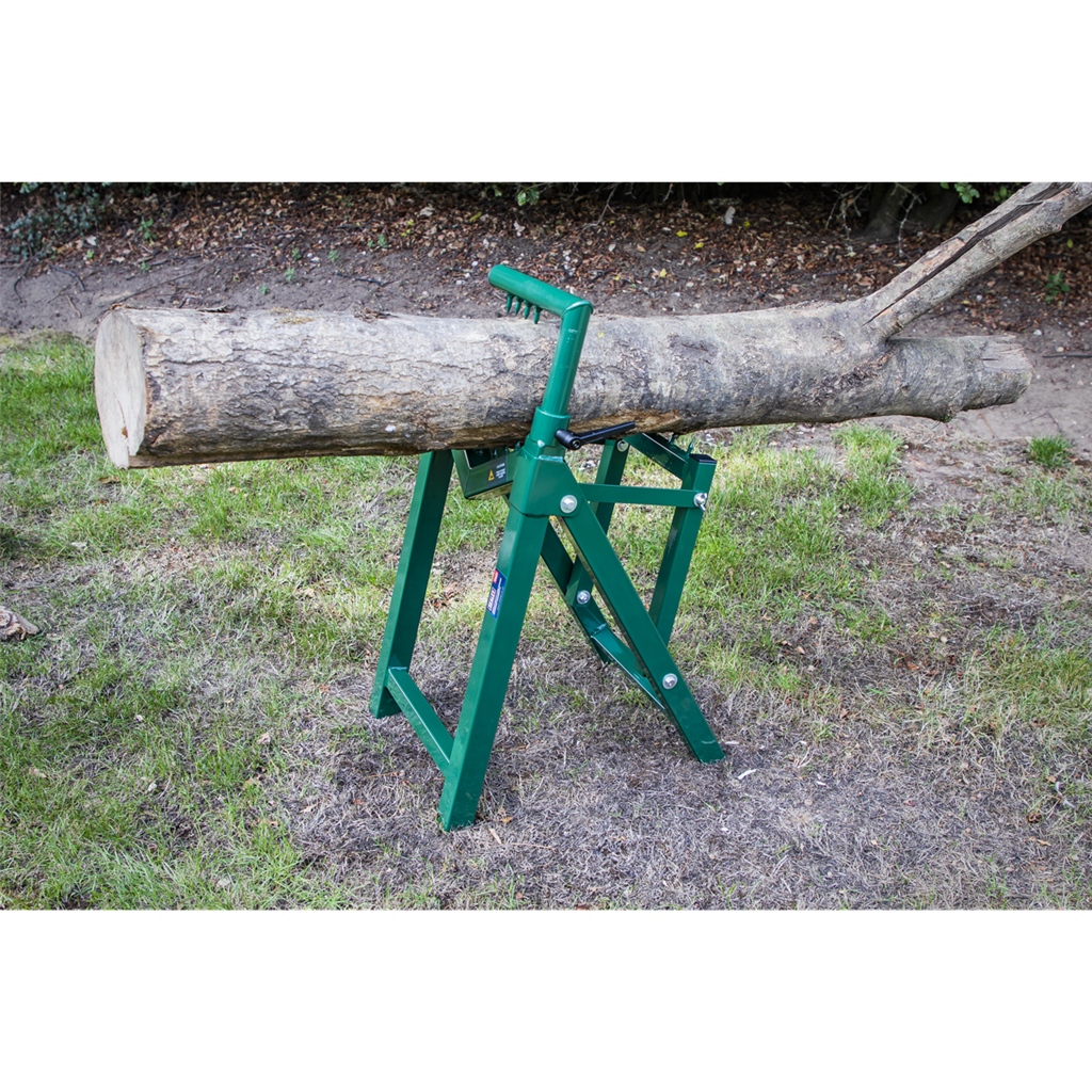 Heavy-Duty Log Stand 230mm Capacity
