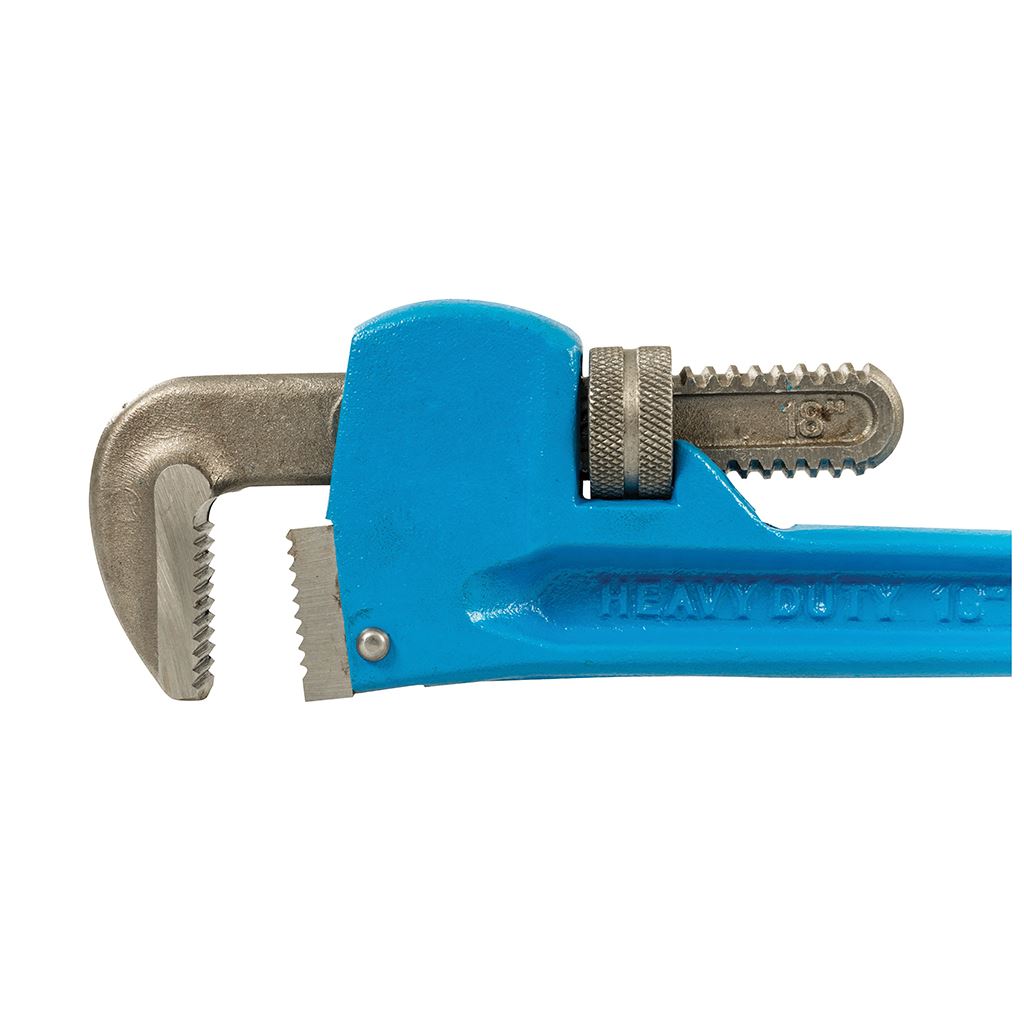 Silverline Expert Stillson Pipe Wrench - Length 450mm - Jaw 70mm