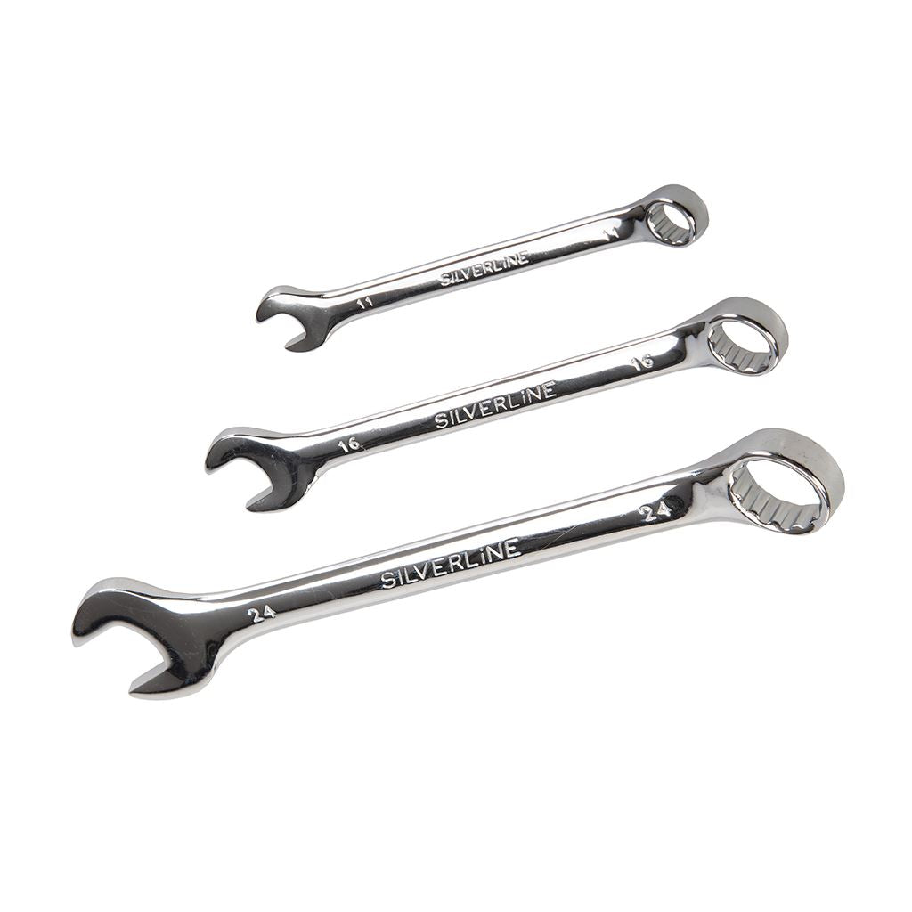 Silverline Combination Spanner Set 14pce - 8 - 24mm