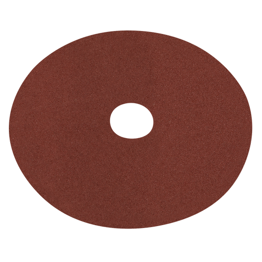 Worksafe&#174; 125mm Fibre Backed Sanding Disc 60Grit - Pack of 25