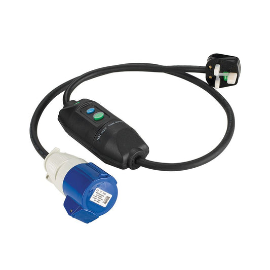 Defender In-Line RCD Lead 1m - 230V