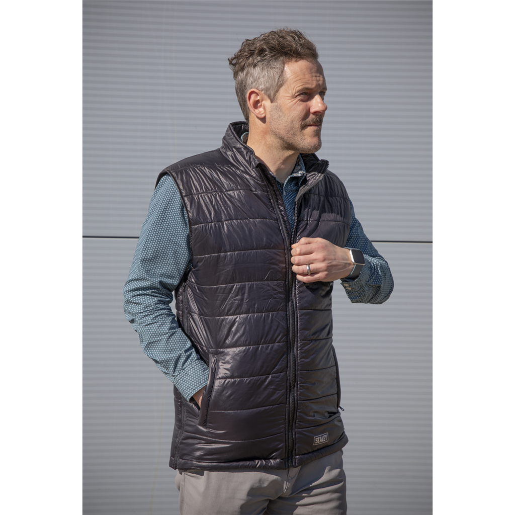 5V Heated Puffy Gilet with Power Bank 10Ah - 44" to 52" Chest