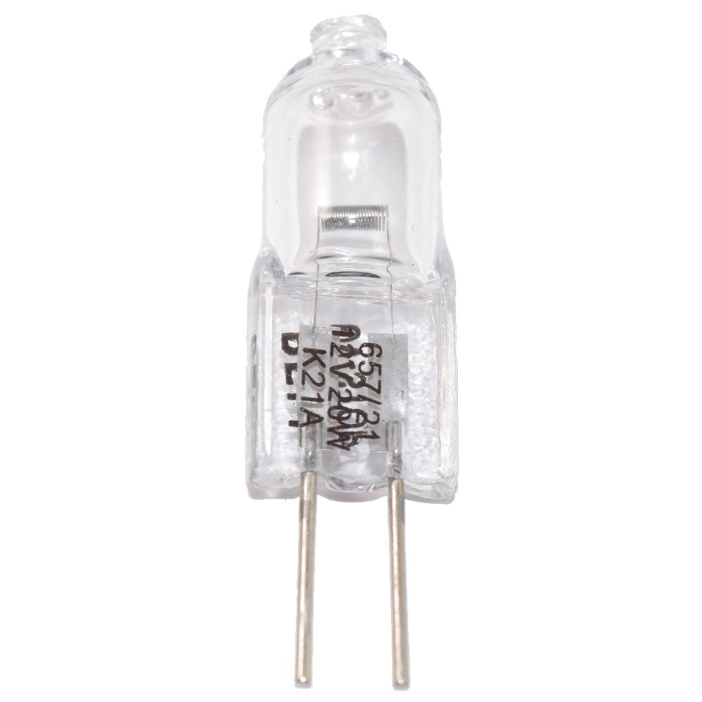 Halogen Capsule Lamp for Cooker Hood 2 Pin G4 12V 20W