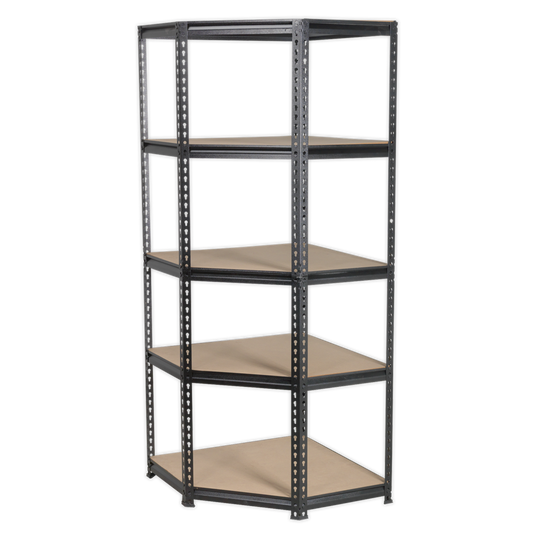 5-Level Corner Racking Unit 150kg Capacity Per Level