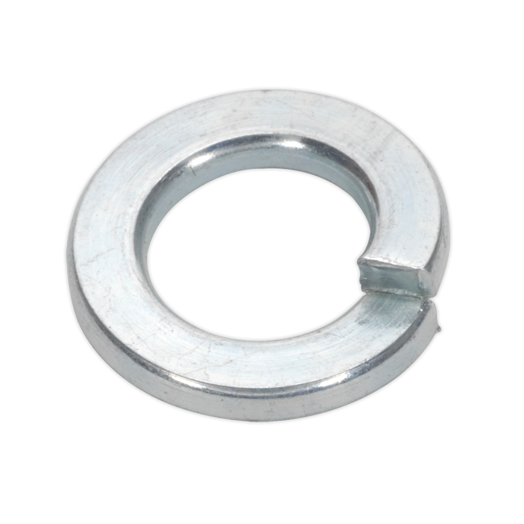 Zinc Plated Spring Washer M8, DIN 127B - Pack of 100