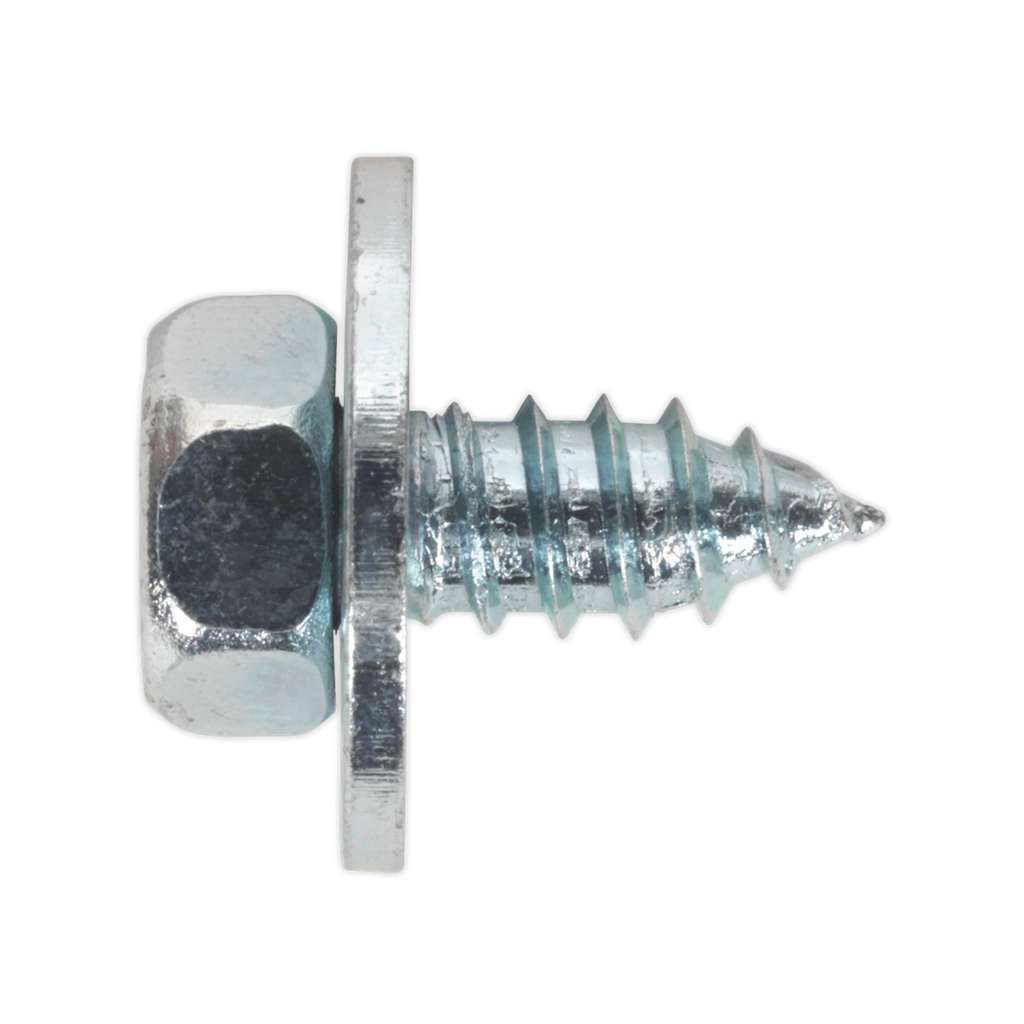 Zinc Plated Acme Screw with Captive Washer M14 x 1/2" - Pack of 100