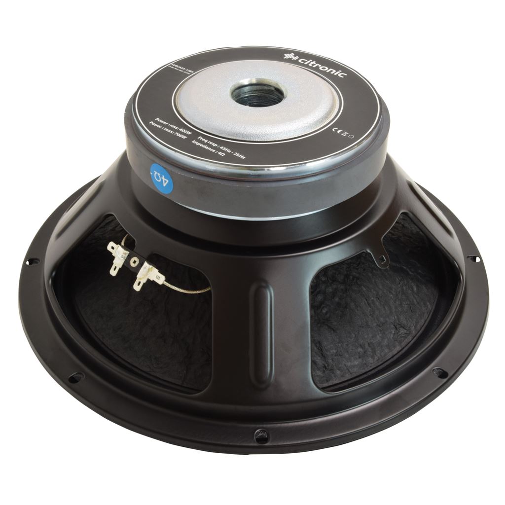 4 Ohm High Power Sub Drivers - 12" 4ohm 400Wrms - SUBCASA-12BA