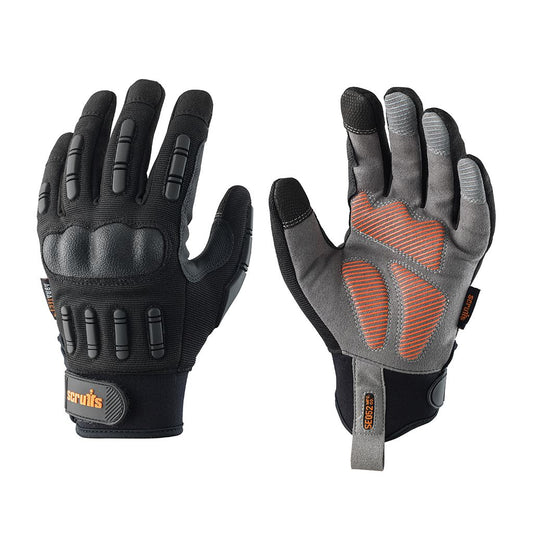 Scruffs Trade Shock Impact Gloves Black - XL / 10