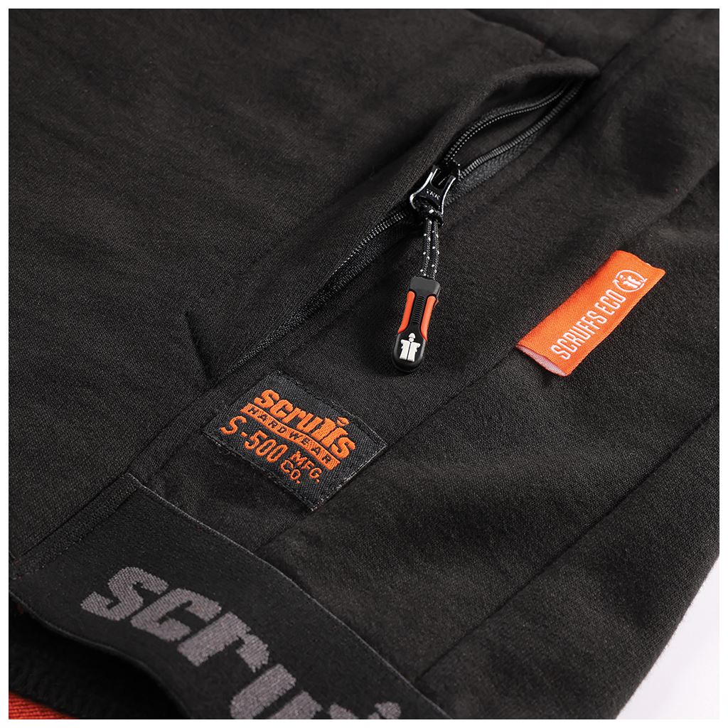 Scruffs Tech Hoodie Black - M