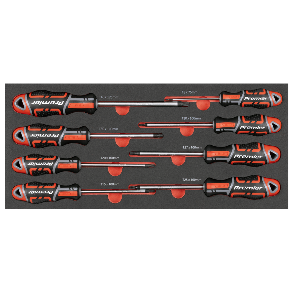 Premier TRX-Star* Screwdriver Set with Tool Tray 8pc