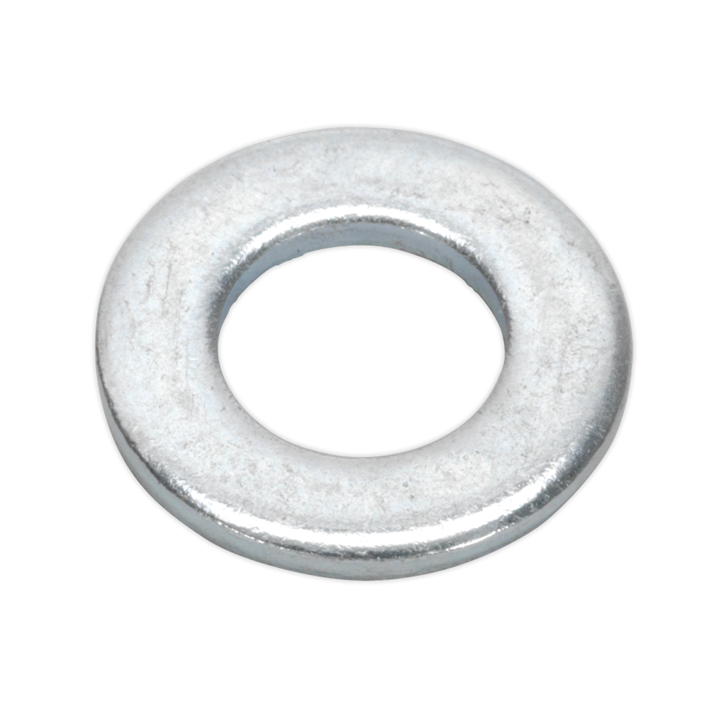 Zinc Plated Form A Flat Washer M8 x 17mm, DIN 125 - Pack of 100