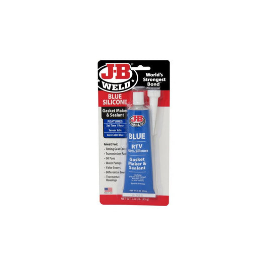 J-B Weld Blue Silicone - 85g Pack of 6