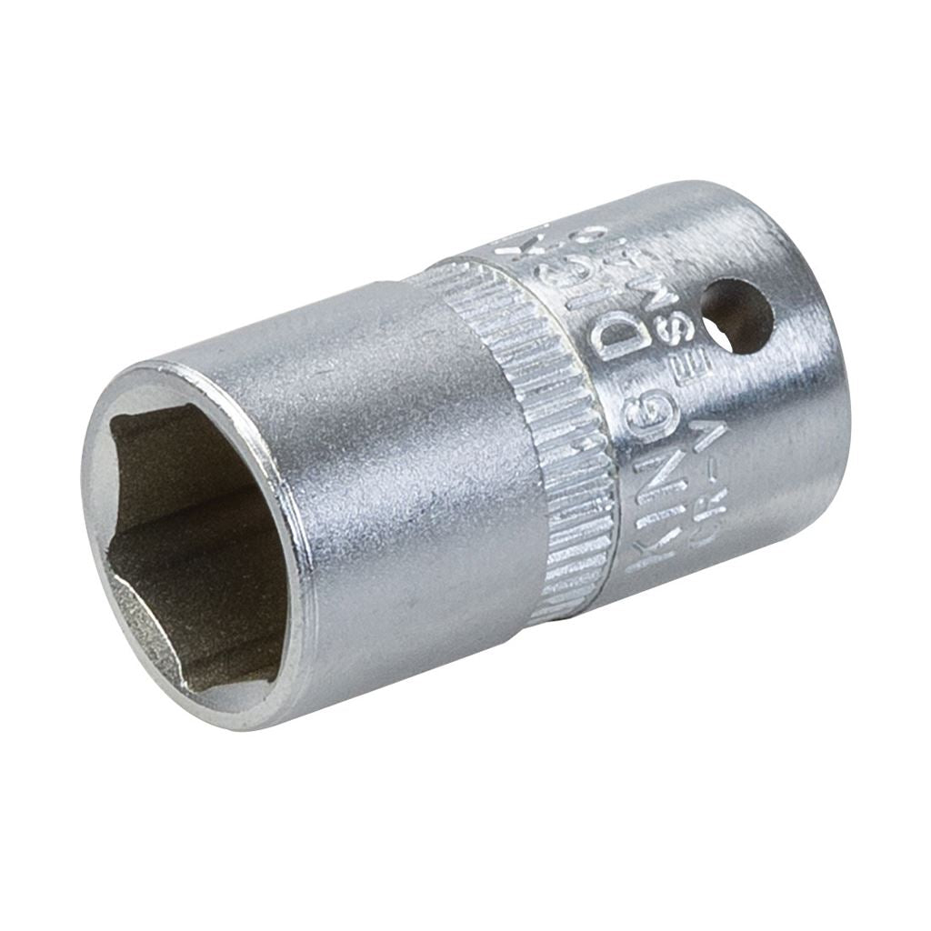 King Dick Socket SD 1/4" Metric 6pt - 10mm