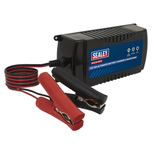 12V Fully Automatic Battery Maintainer/Charger 15A