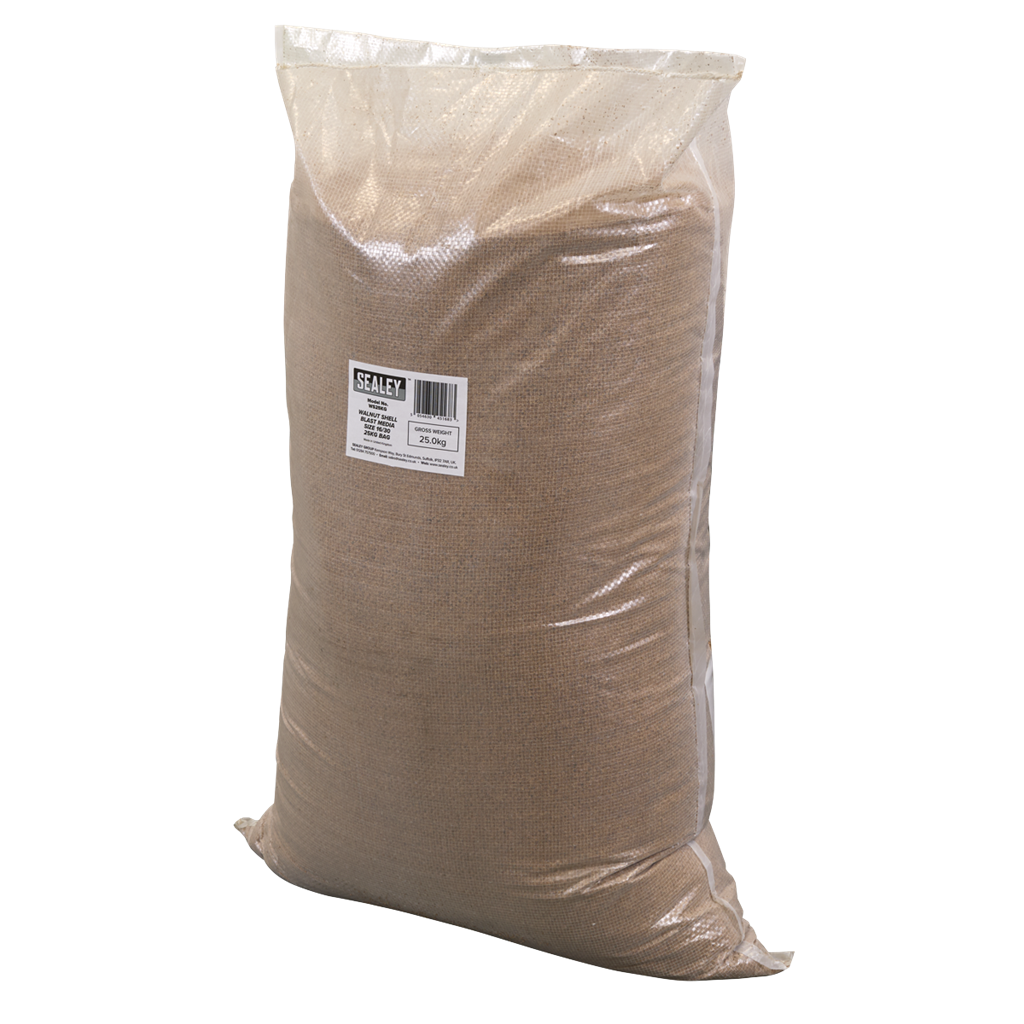 Walnut Shell Blast Media - Size 16/30 - 25kg Bag