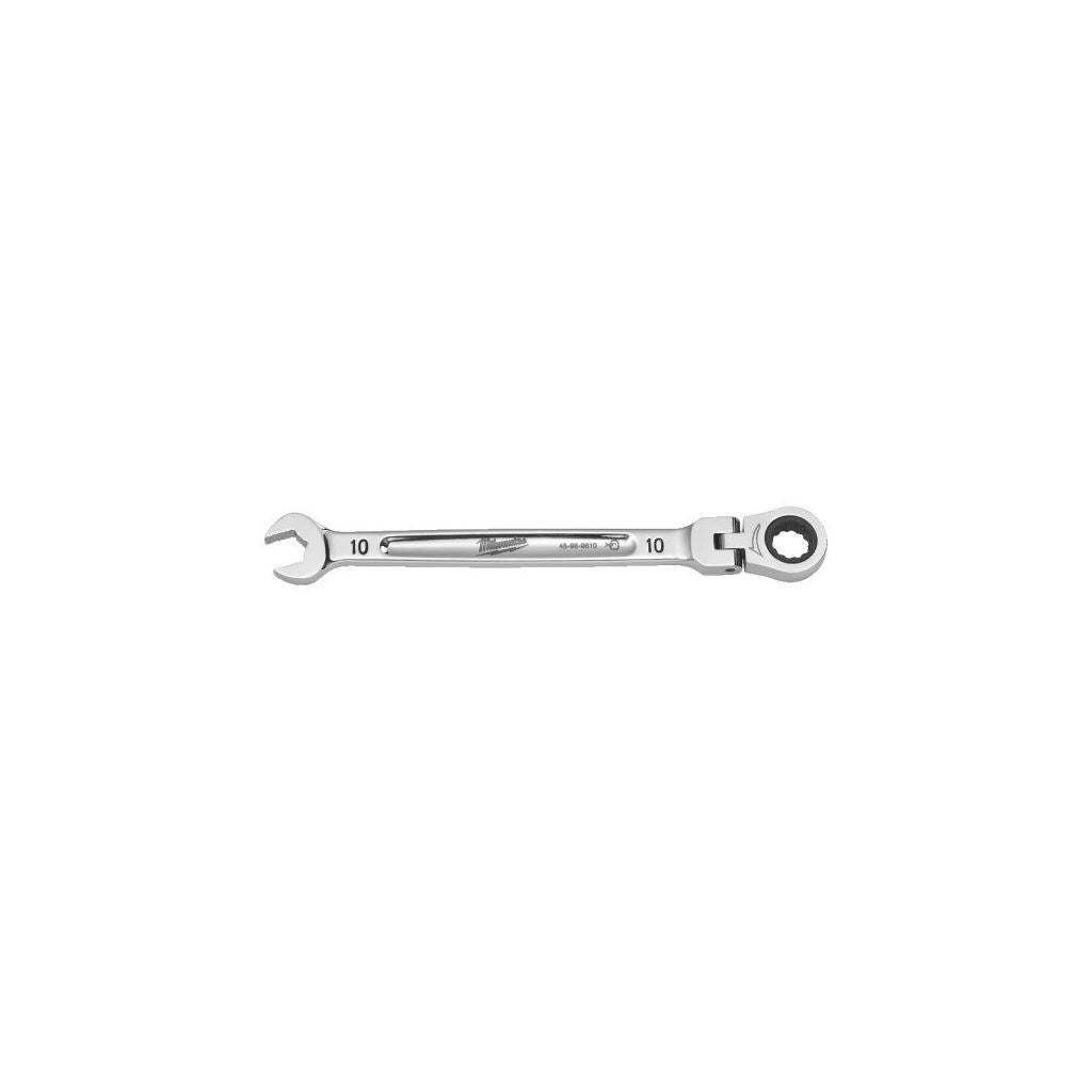 10 mm MAX BITE flexible head ratcheting combination spanner -1pc