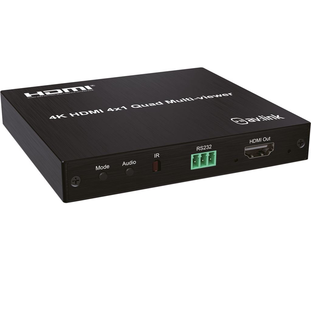 4K HDMI Multi-viewer 4x1 - Multiviewer - HDMV-41