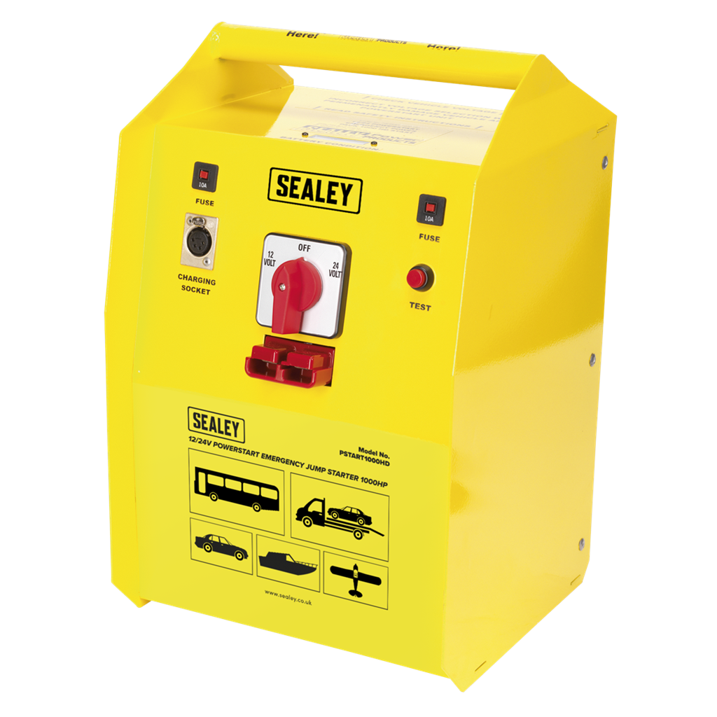 12/24V Emergency Heavy-Duty Jump Starter 1000hp Start