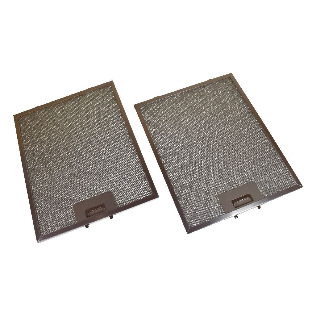 Universal Metal Cooker Hood Grease Filters 320 x 260 mm – Pack of 2 | Compatible Replacement by Ufixt