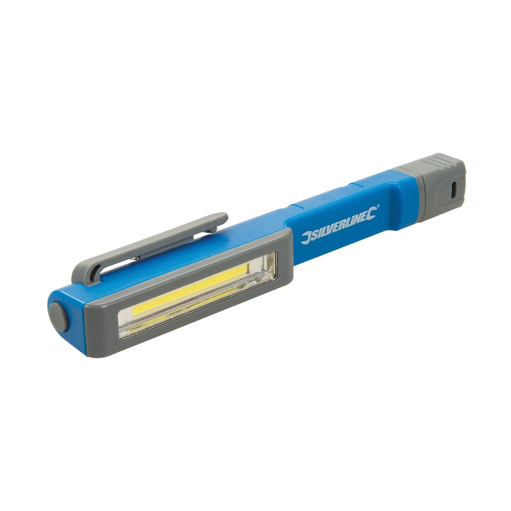 Silverline LED Pocket Light - COB LED 1.5W Single