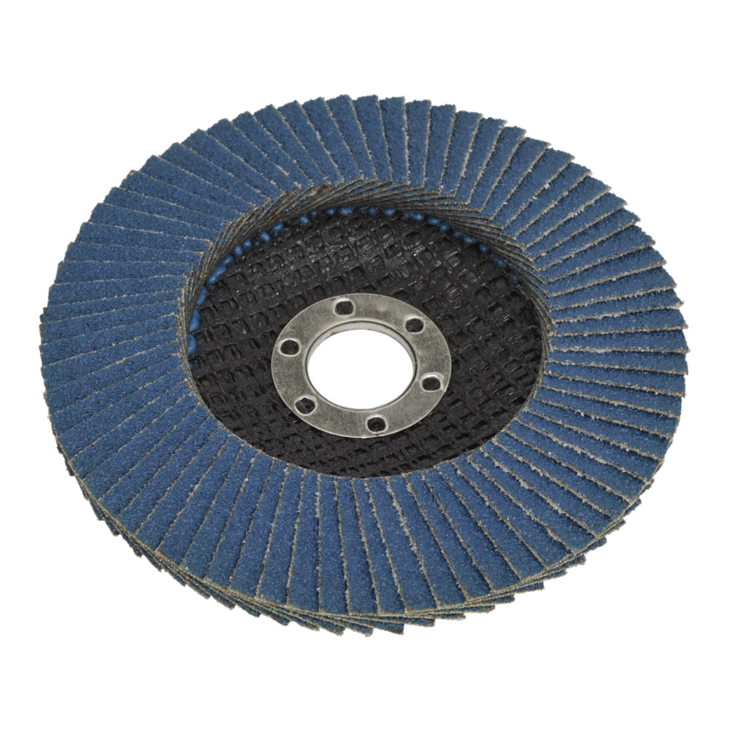 100mm Zirconium Flap Disc 40Grit 16mm Bore