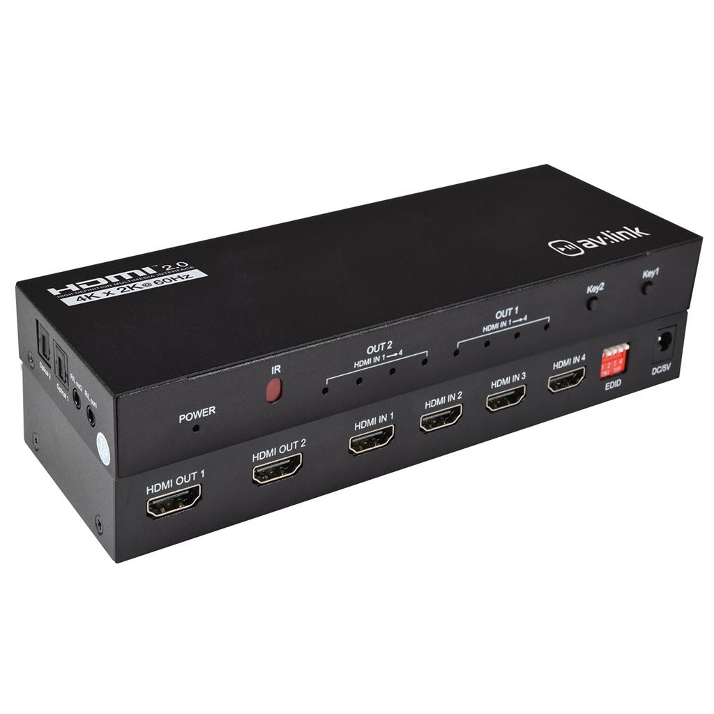 4K HDMI Matrix 4x2 - 2.0 - HDX42v2.0