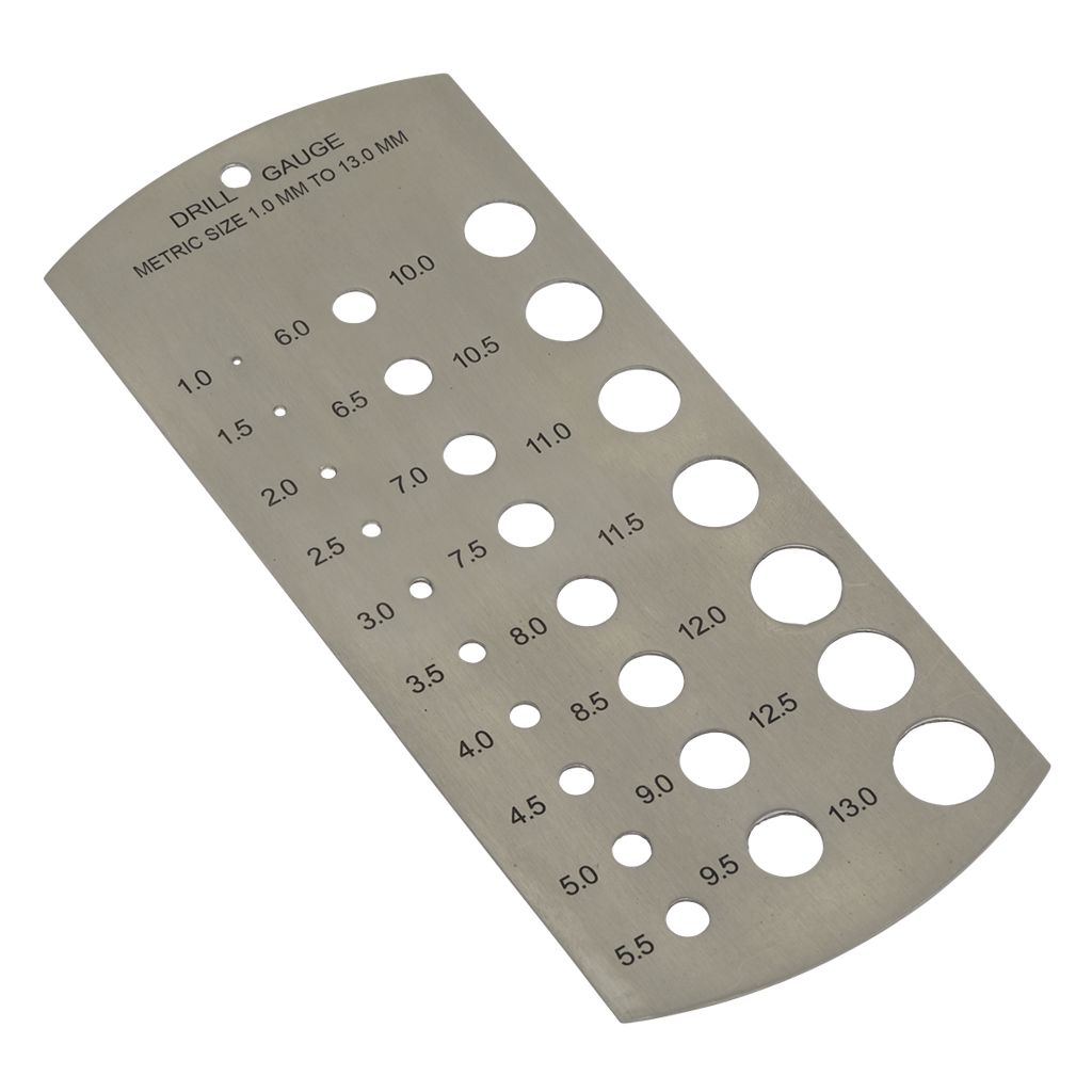 Drill Gauge Metric &#216;1-13mm