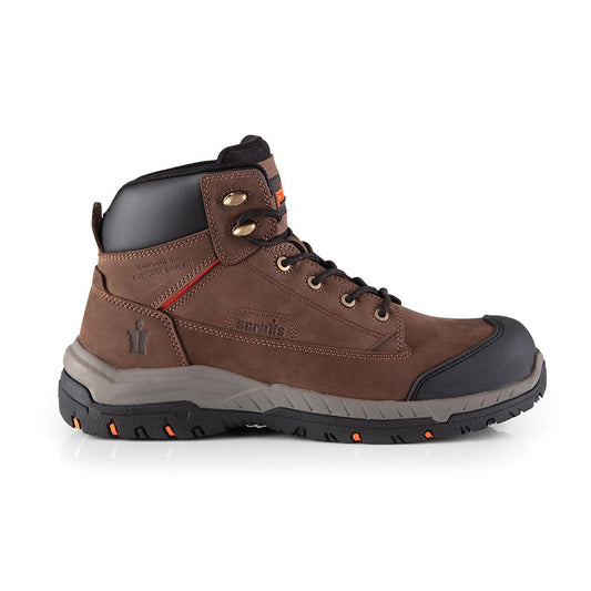 Scruffs Solleret Safety Boots Brown - 8/42