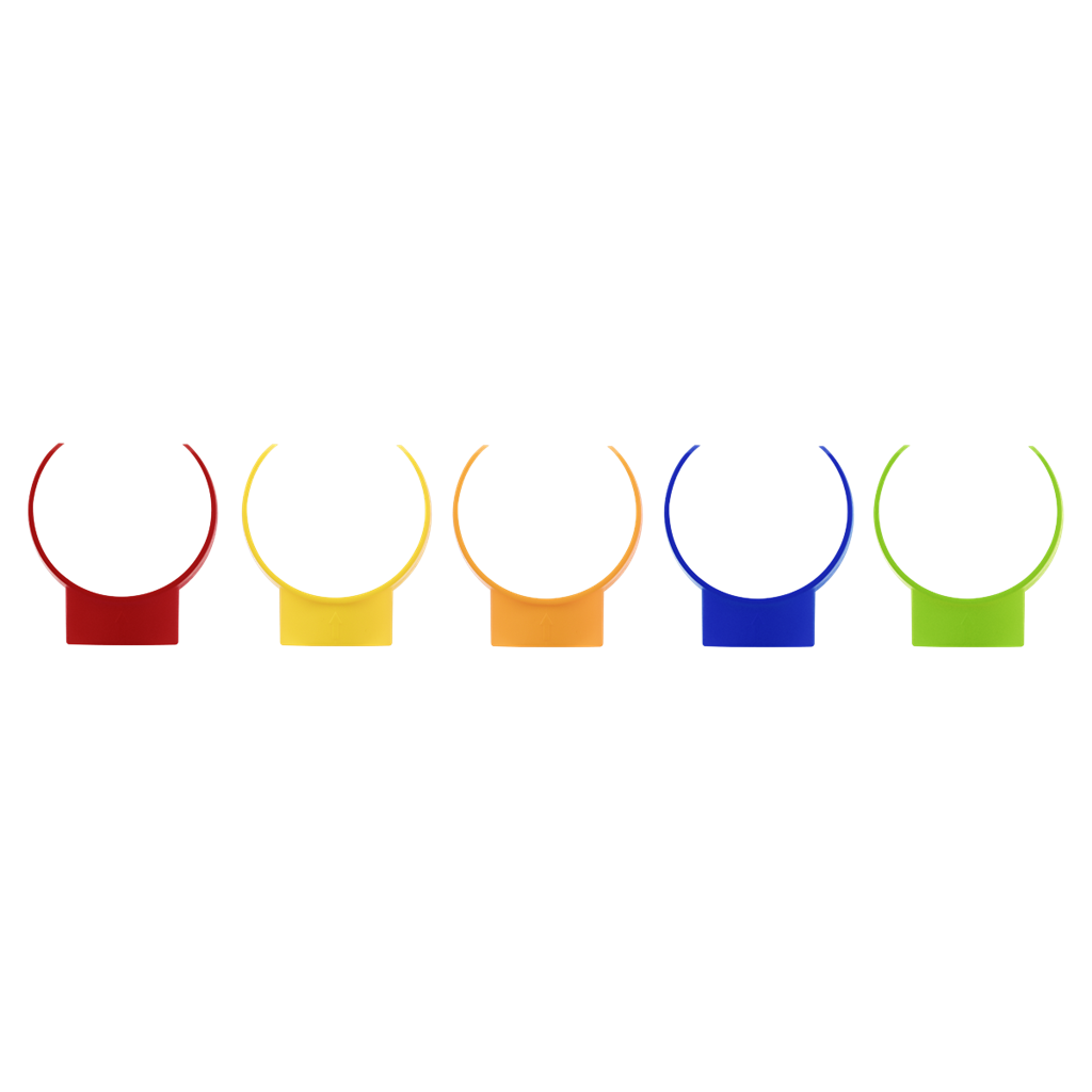 Pressure Sprayer Colour-Coded Caps 5pc