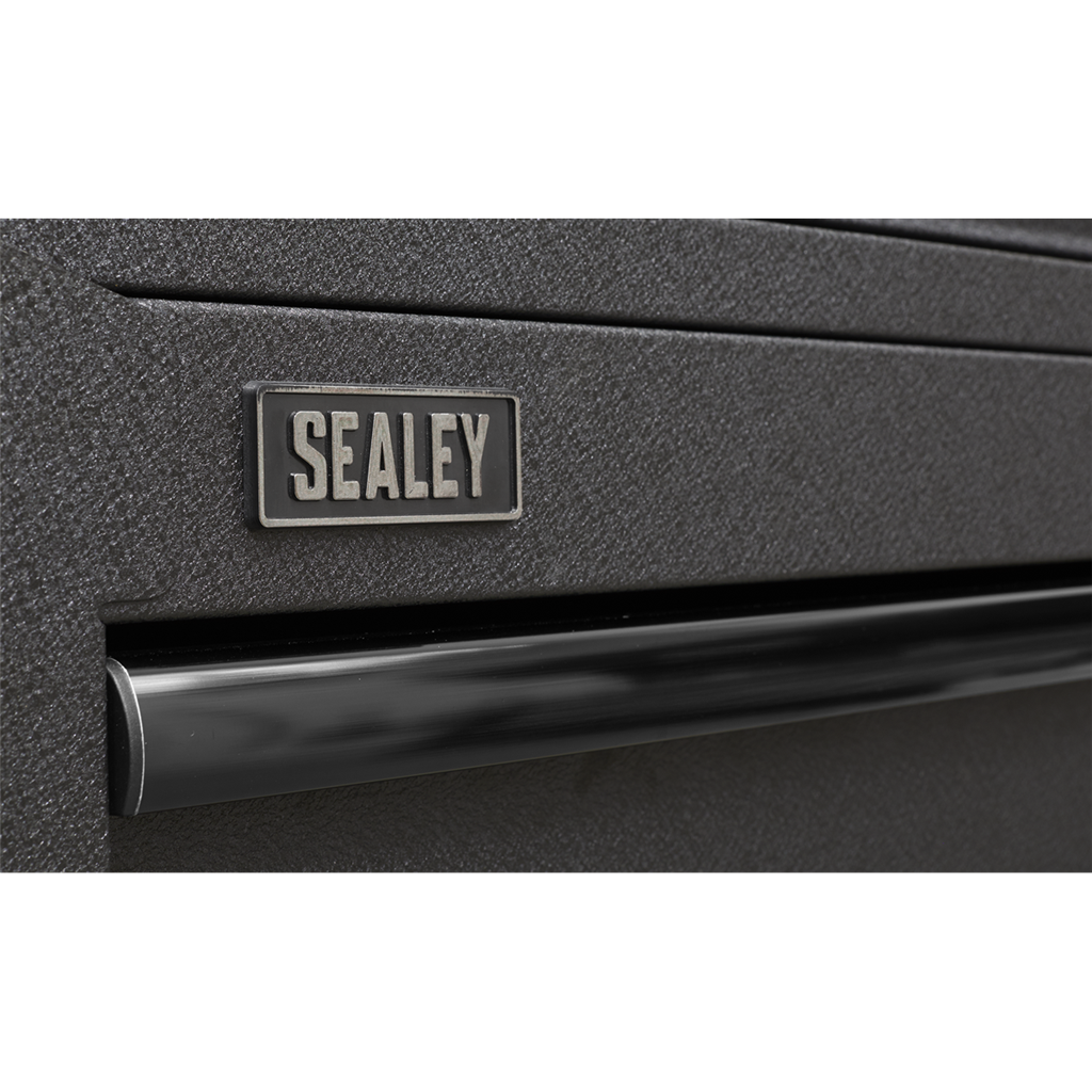 Superline PRO&#174; Black Edition Tower Cabinet with 9 Soft Close Drawers & Power Bar 690mm