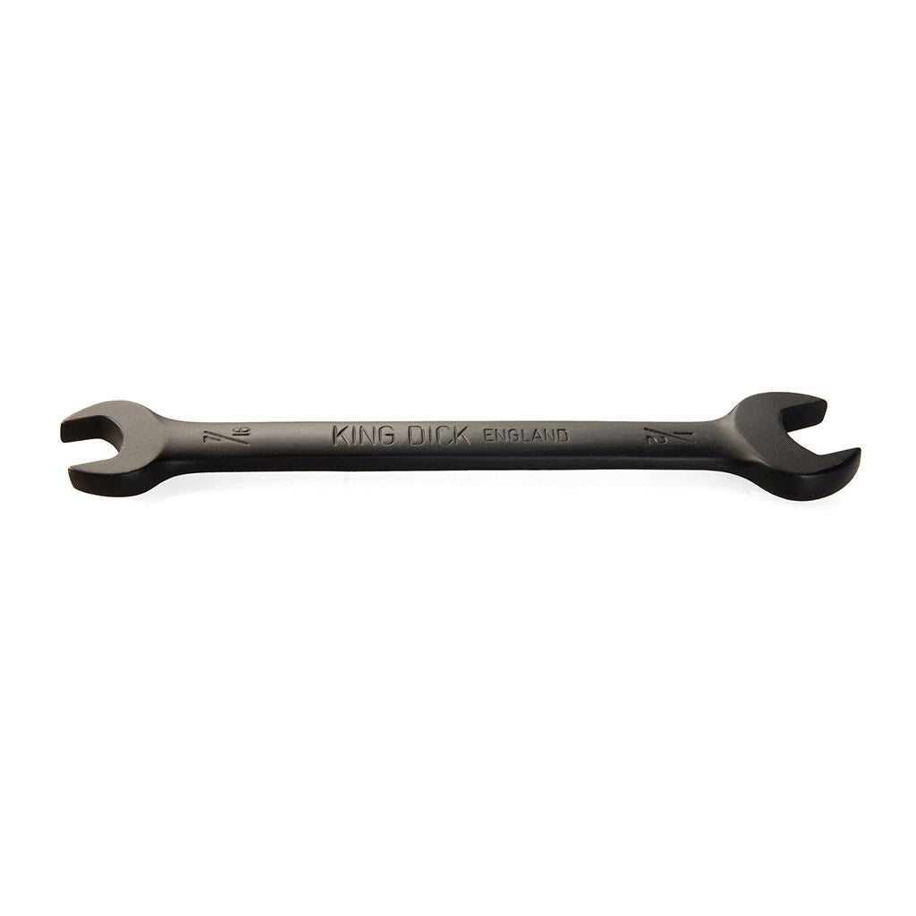 King Dick Heritage Open-Ended Spanner AF - 7/16" x 1/2"