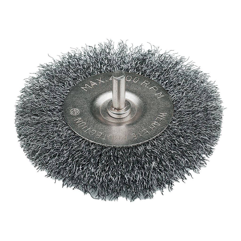 Silverline Rotary Steel Wire Wheel Brush - 100mm