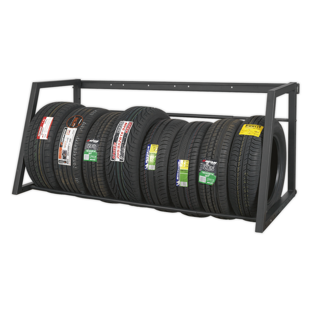 Wall or Floor Mounting Extending Tyre Rack