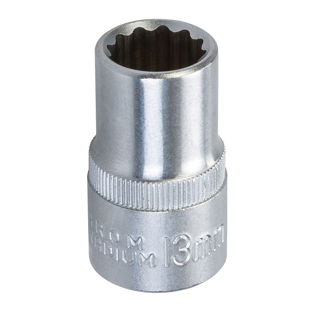 King Dick Socket SD 1/2" Metric 12pt - 13mm