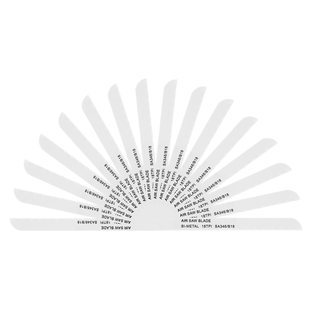 141mm Air Saw Blade 18tpi - Pack of 15