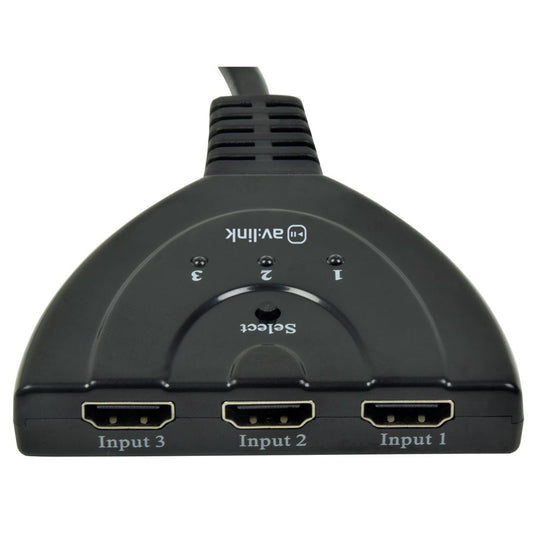 4K HDMI Switch 3-Port Full HD