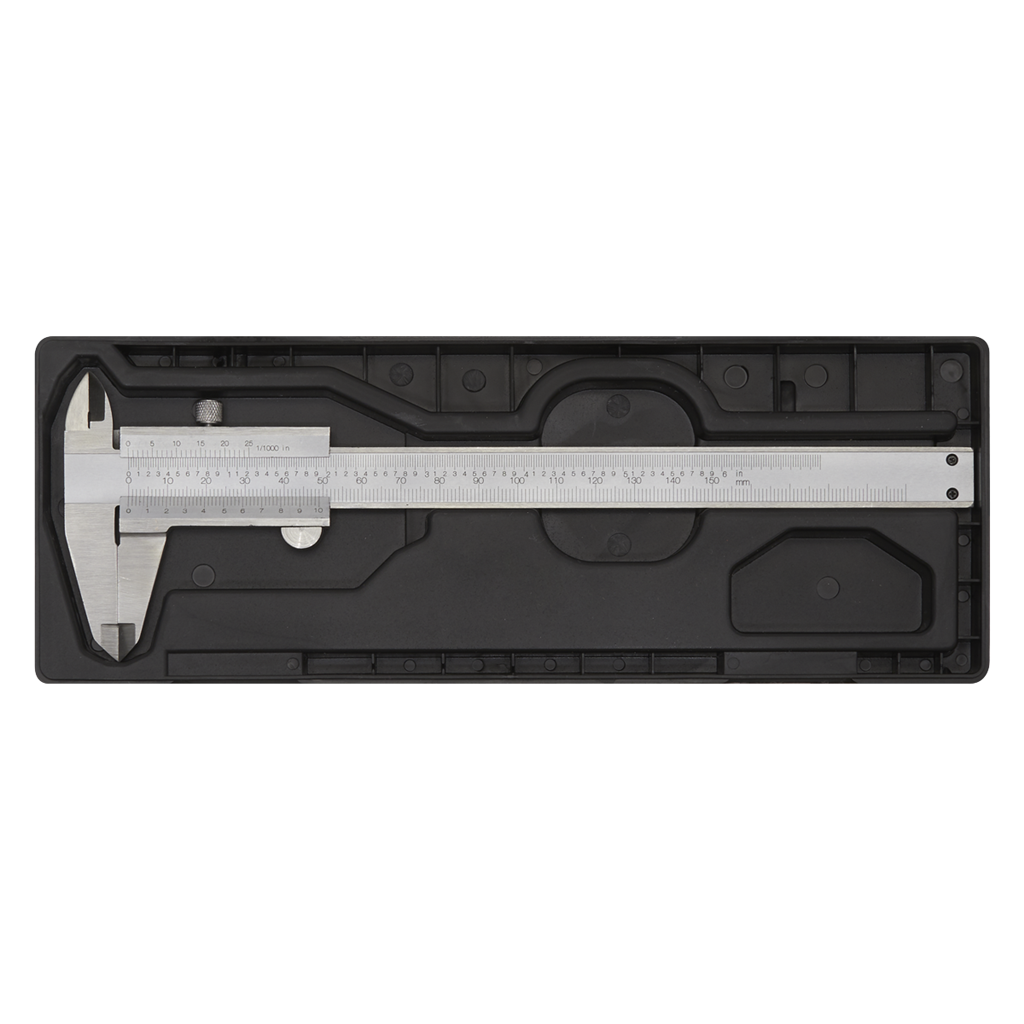 Vernier Caliper 6" (150mm) (0.02mm - 1/1000" Acc)