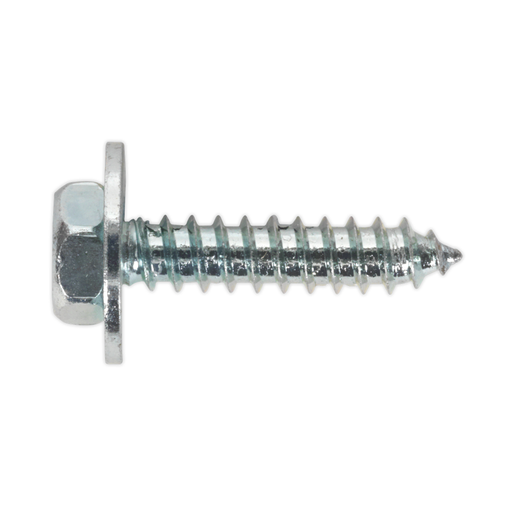 Acme Screw with Captive Washer #8 x 3/4" Zinc Pack of 100