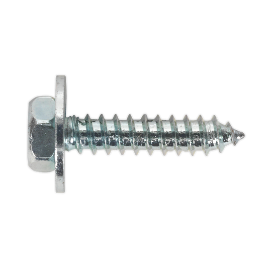 Acme Screw with Captive Washer #8 x 3/4" Zinc Pack of 100