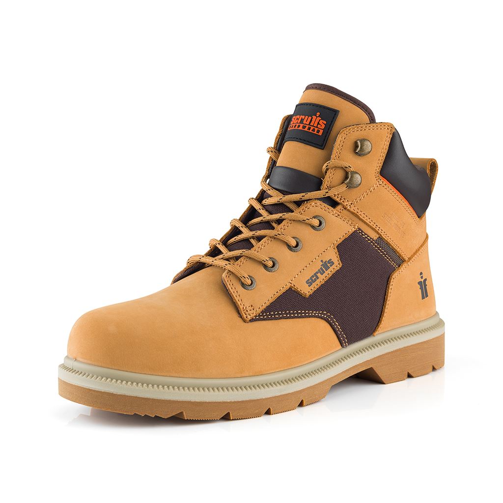 Scruffs Twister 6 Safety Boots Tan - Size 8 / 42