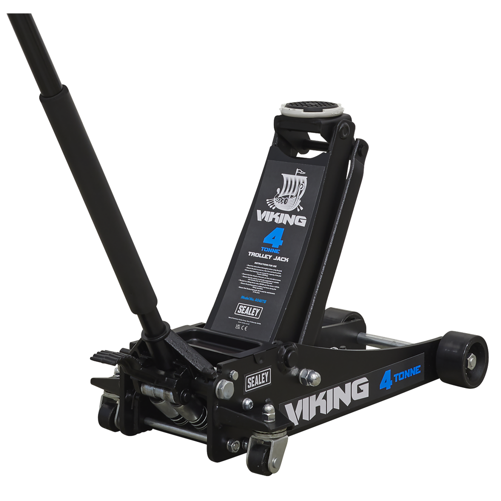 Viking Low Profile Professional Trolley Jack with Rocket Lift 4 Tonne