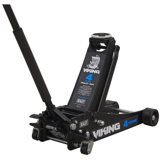 Viking Low Profile Professional Trolley Jack with Rocket Lift 4 Tonne