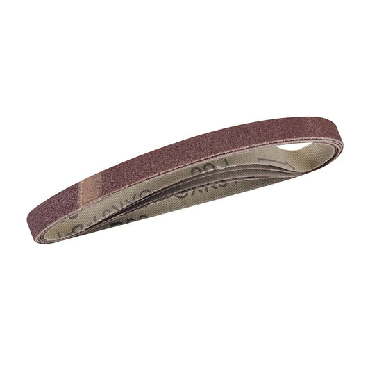 Silverline Sanding Belts 10 x 330mm 5pk - 80 Grit