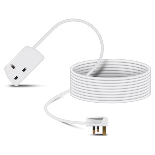 1 Eagle Single Gang Extension Lead White