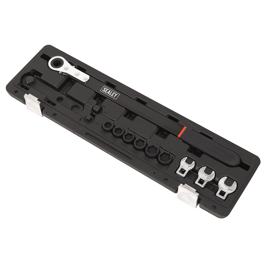 Extended Reach Ratchet Action Auxiliary Belt Tension Tool Kit
