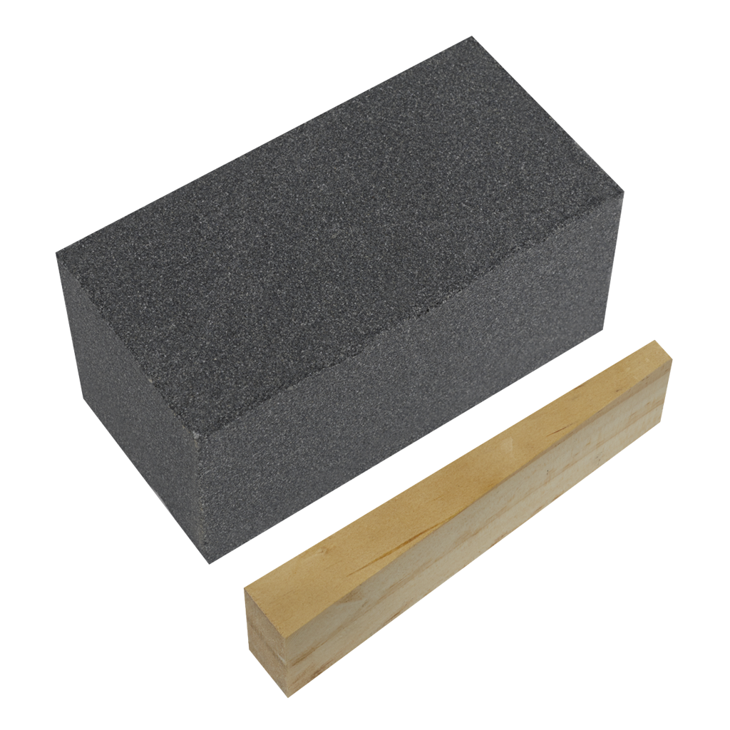 Worksafe&#174; 50 x 50 x 100mm Floor Grinding Block 60Grit - Pack of 6