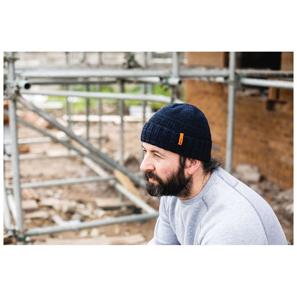 Scruffs Trade Beanie Navy/Black - One Size