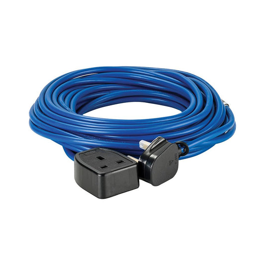 Defender Extension Lead Blue 1.5mm2 13A 14m - 230V