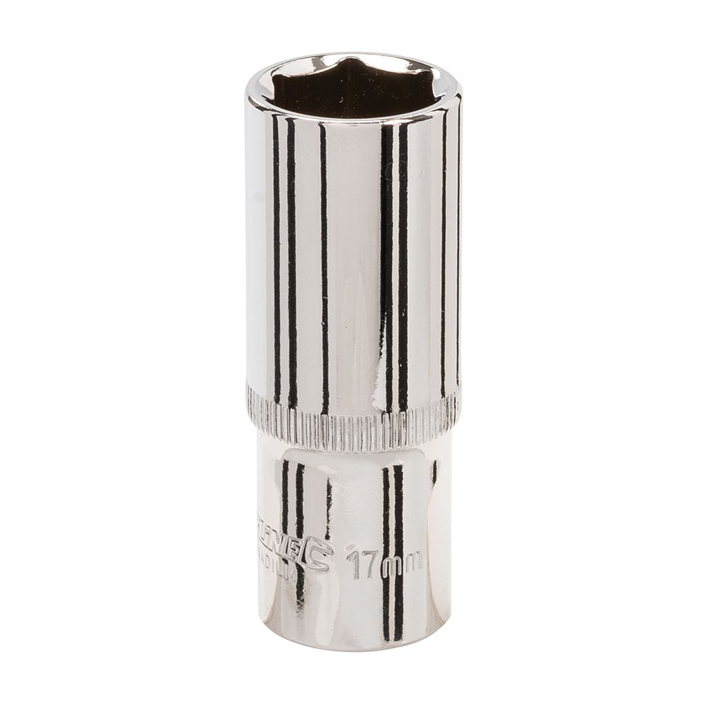 Silverline Deep Socket 3/8" Drive 6pt Metric - 17mm