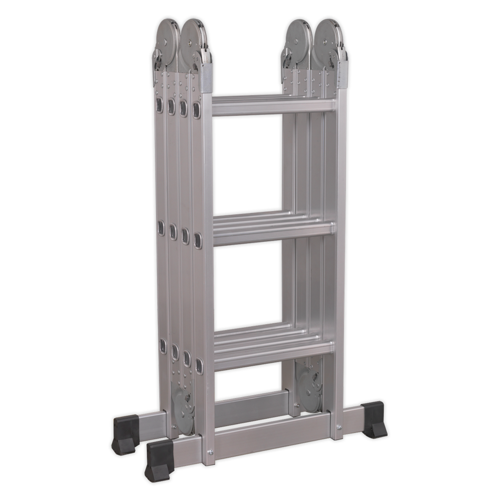 4-Way Aluminium Folding Platform Ladder - BS EN 131